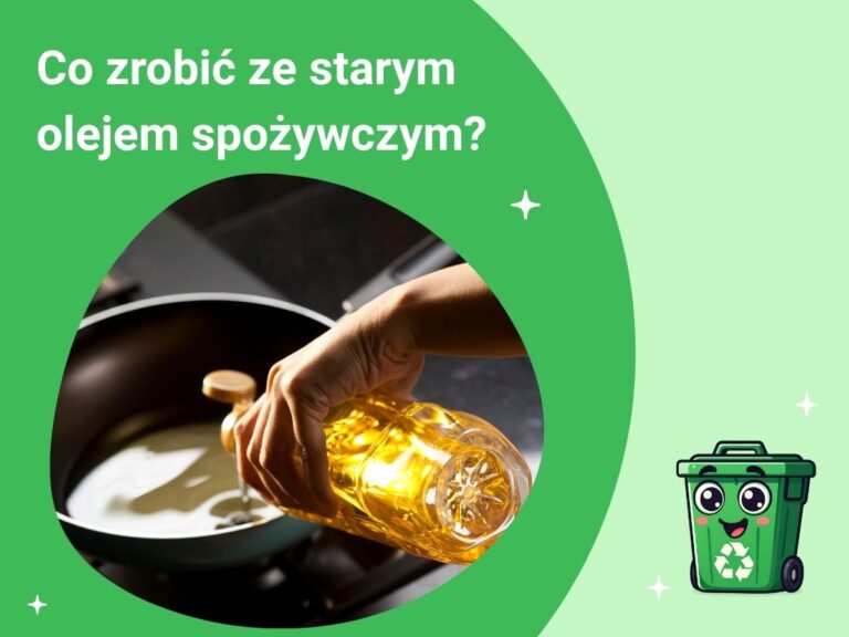 Co zrobić ze starym olejem spożywczym?