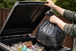 Co się dzieje ze śmieciami zmieszanymi - podróż odpadów z czarnego pojemnika